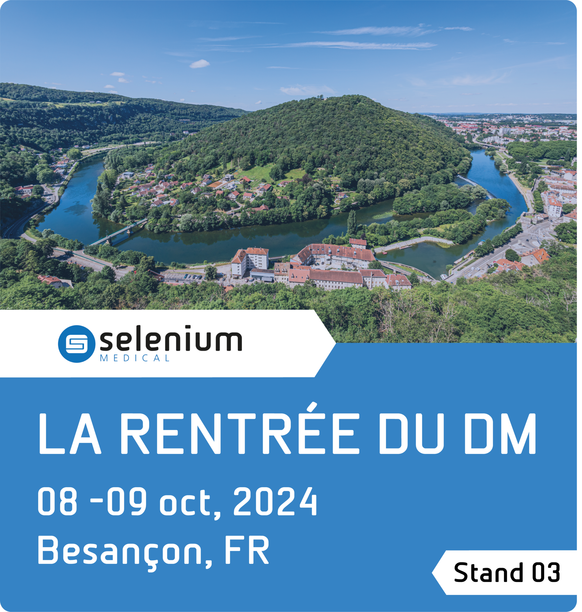 Selenium Medical participe au salon la Rentrée du Dm.